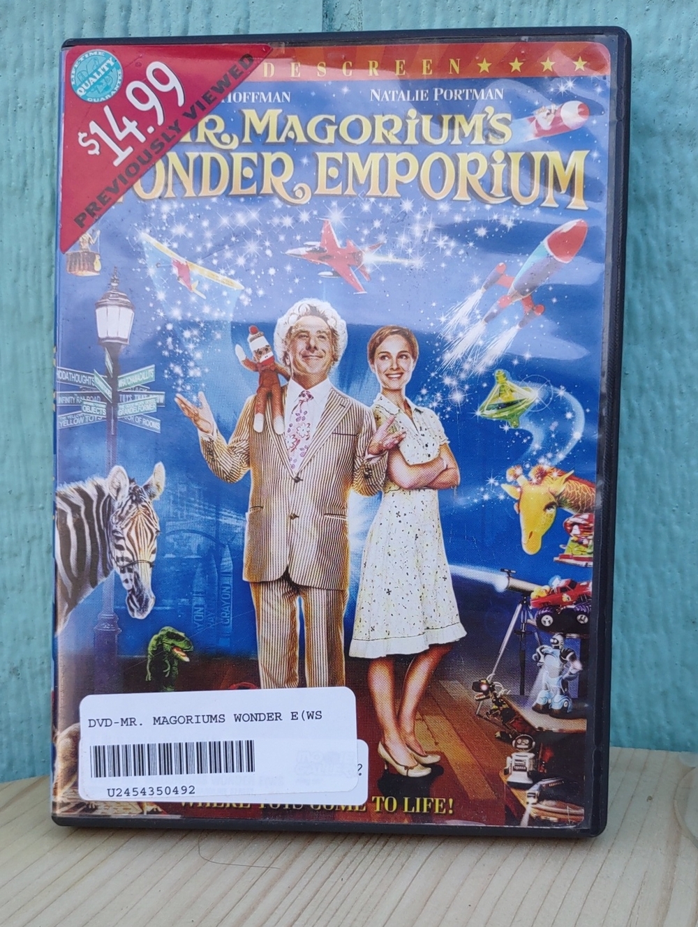 Mr. Magorium's Wonder Emporium DVD - Blue Cover